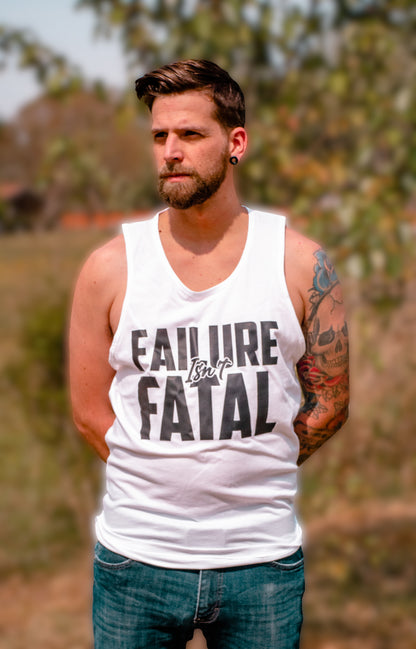 FAILURE ISN'T FATAL Men's Tank Top