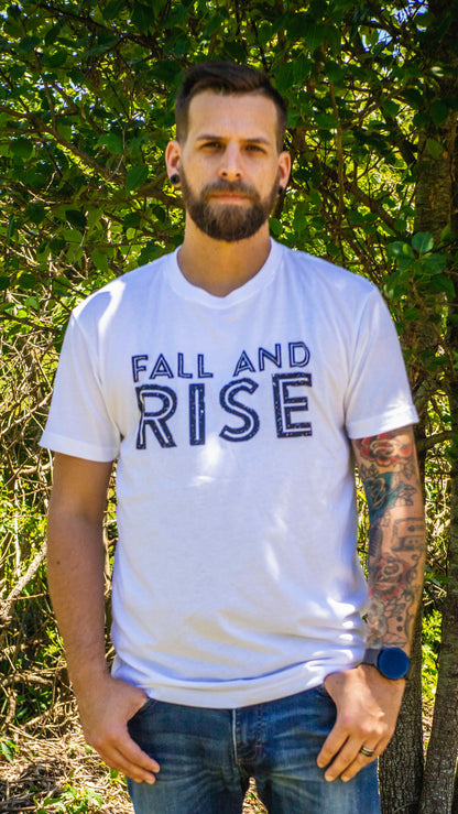 FALL AND RISE LOGO Men's T-Shirt