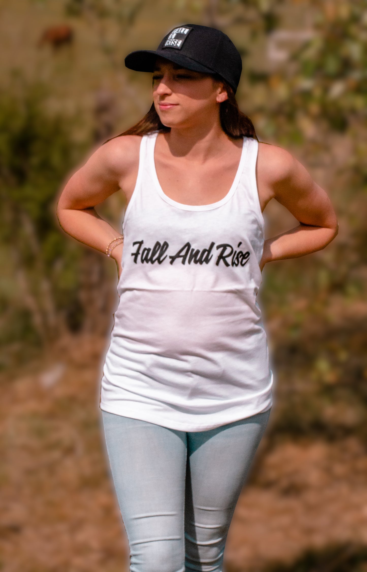 FALL AND RISE  Women's Tank Top