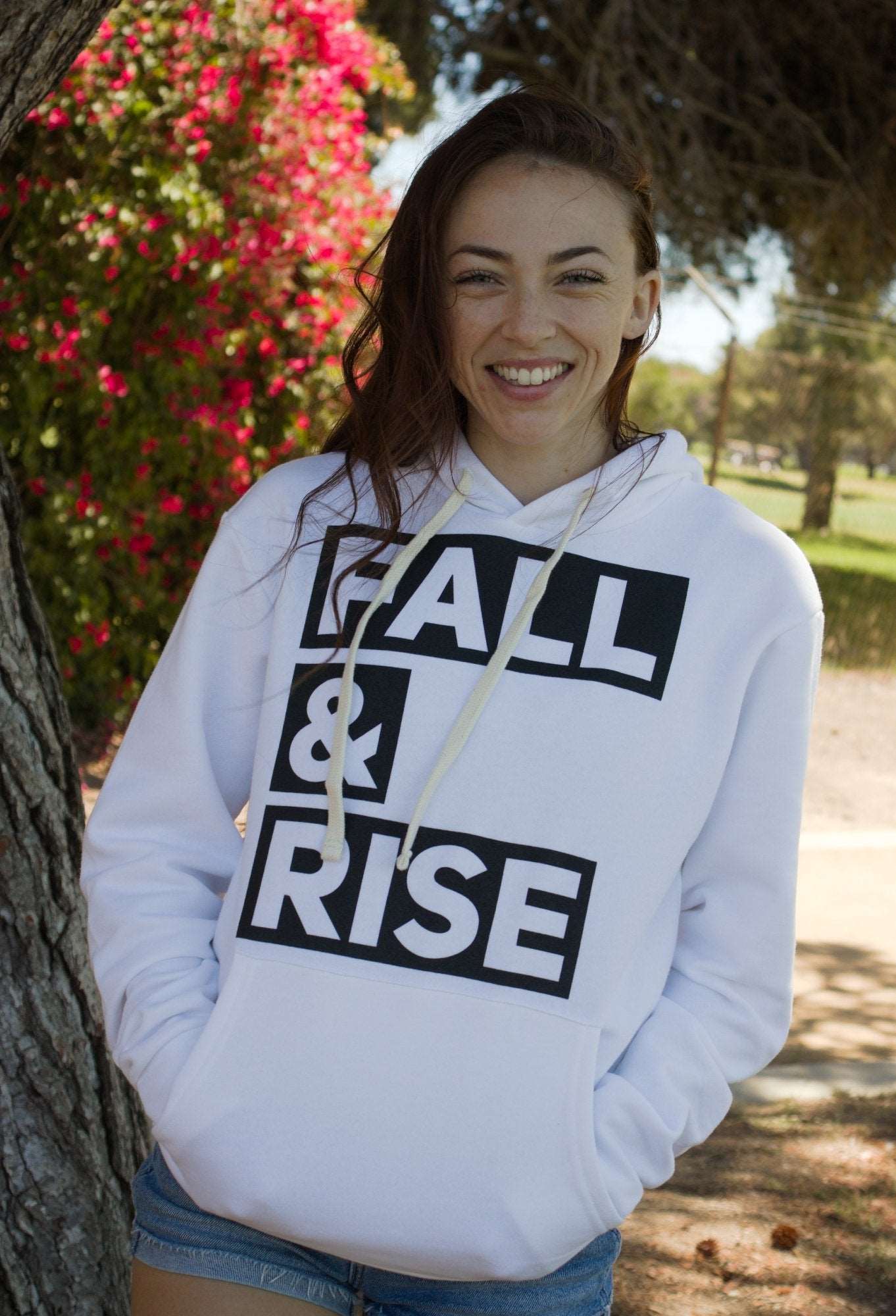 Fall & Rise Logo Pullover Unisex Hoodie - Fall & Rise