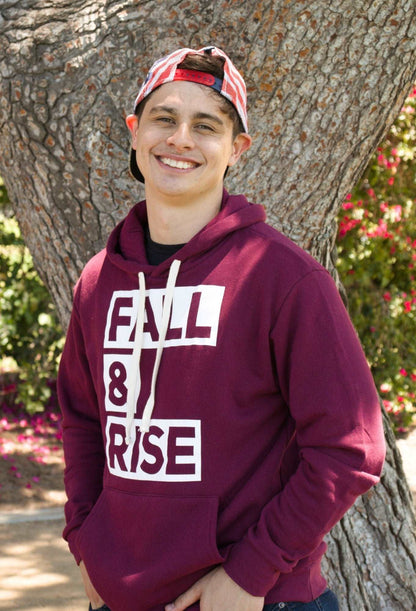 Fall & Rise Logo Pullover Unisex Hoodie - Fall & Rise