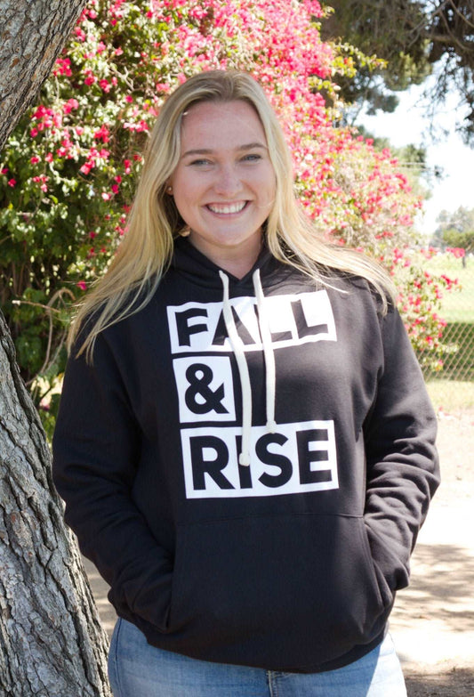 Fall & Rise Logo Pullover Unisex Hoodie - Fall & Rise